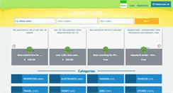 Desktop Screenshot of in.claseek.com